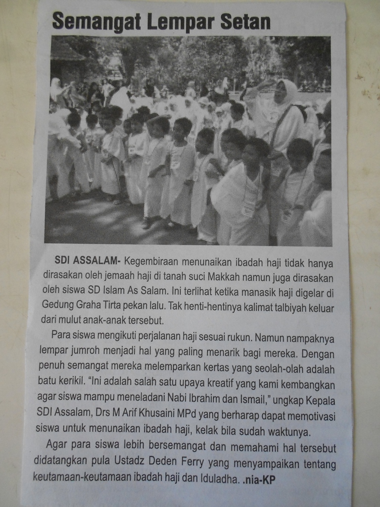 Manasik Haji 2011 (Koran Pendidikan)